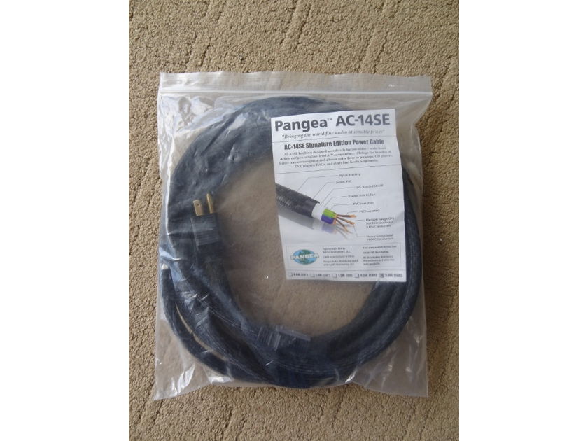Pangea AC-14SE power cable  - 5 meter  - FREE SHIPPING