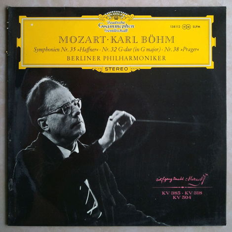 DG/Bohm/Mozart - Symphies Nos. 35, 32, 38 / NM
