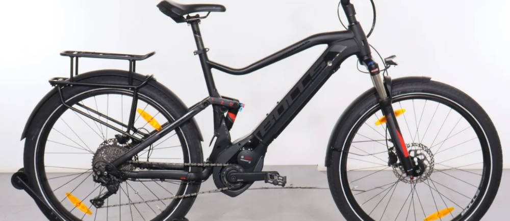 a Bulls ICONIC EVO 1 full suspension electric bike