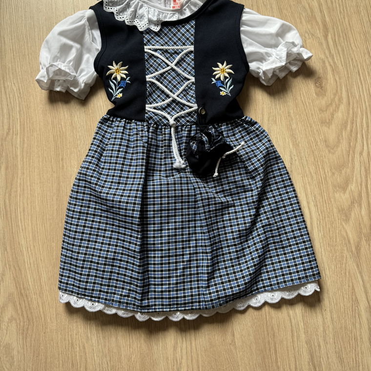 Swiss costume for 2-3 yr old