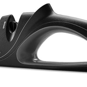 WÜSTHOF 2-Stage Hand-Held Sharpener, Black
