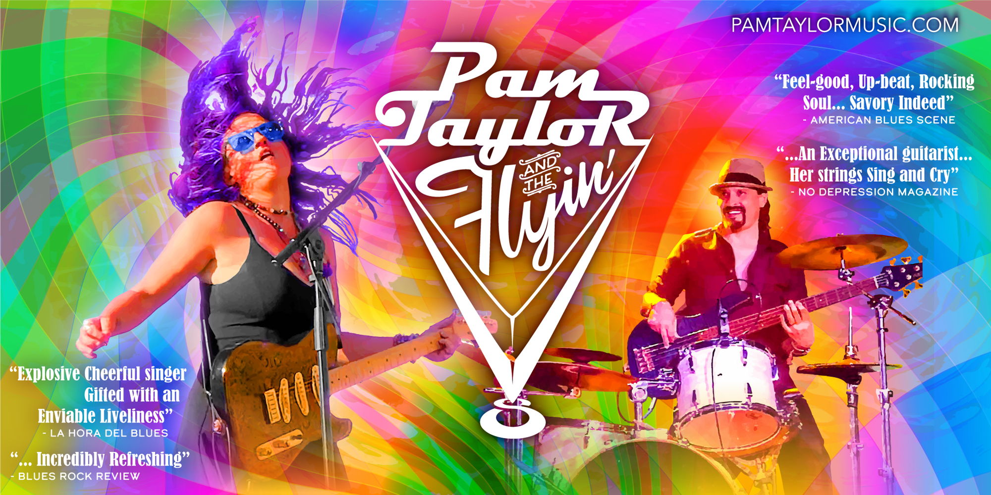 Club Court Concert Series with Danielle Howle & Pam Taylor & the Flyin' V's Super Duo promotional image