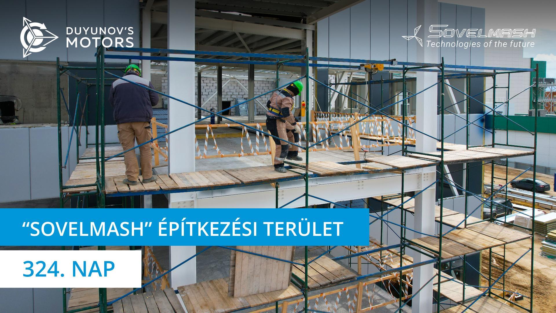 „Sovelmash" TMTI építése | 324. nap