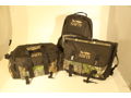 Set of Three Boyt Bags Black with Mossy Oak Obsession Camo and NWTF Logo-Laptop Bag, Backpack and Duffle