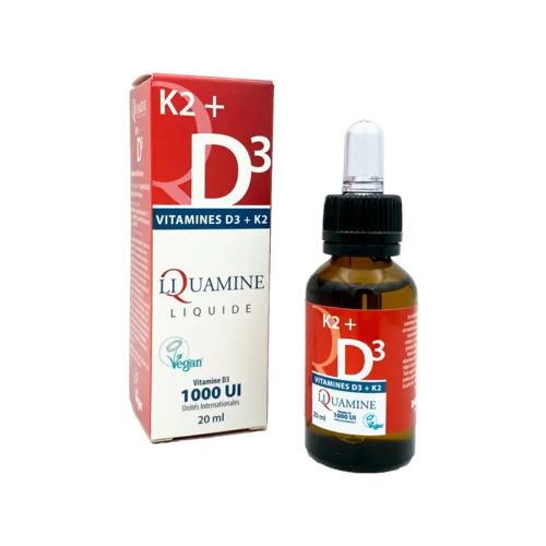 Vitamine D3 K2 MK-7 1000UI VEGAN - 20ml