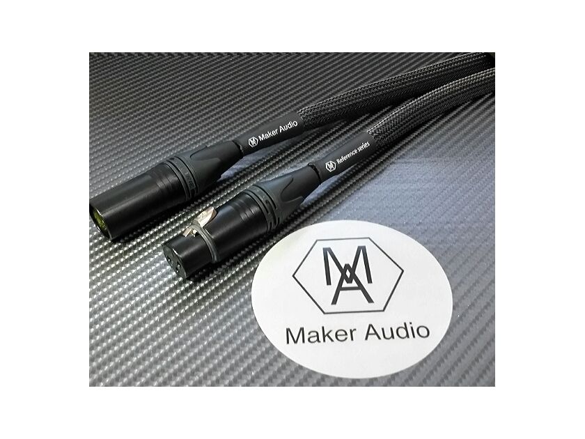Maker Audio Reference Xlr cables 1 meter  Maker Audio Reference Xlr cables 2 meter