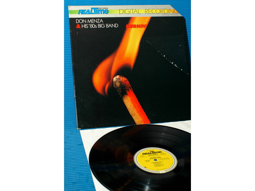 DON MENZA & HIS 80'S BIG BAND -  - "Burnin'" - M&K 1981 German import