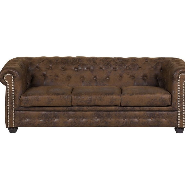 Chesterfield Couch braun 