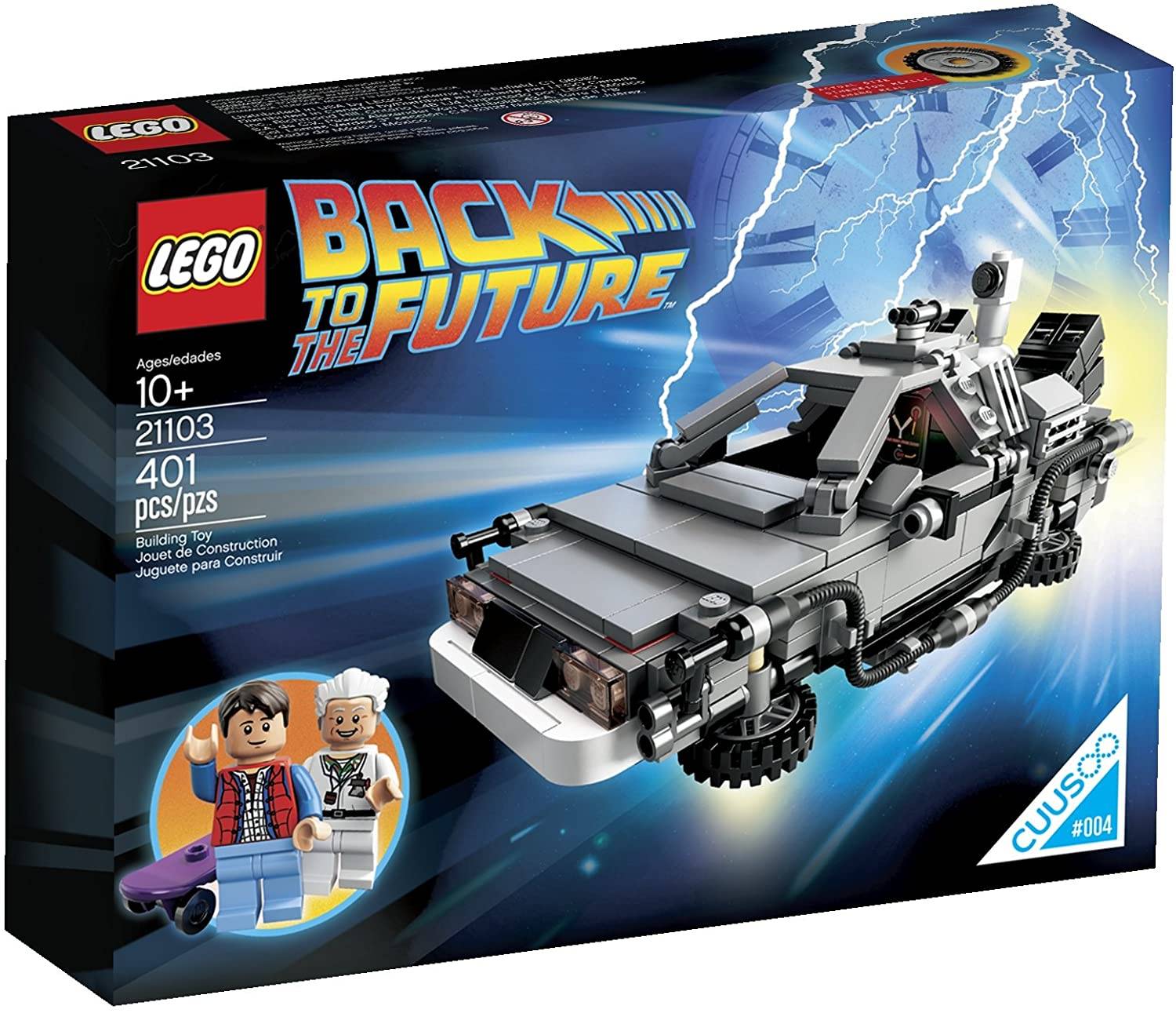 LEGO Back to the Future DeLorean Time Machine