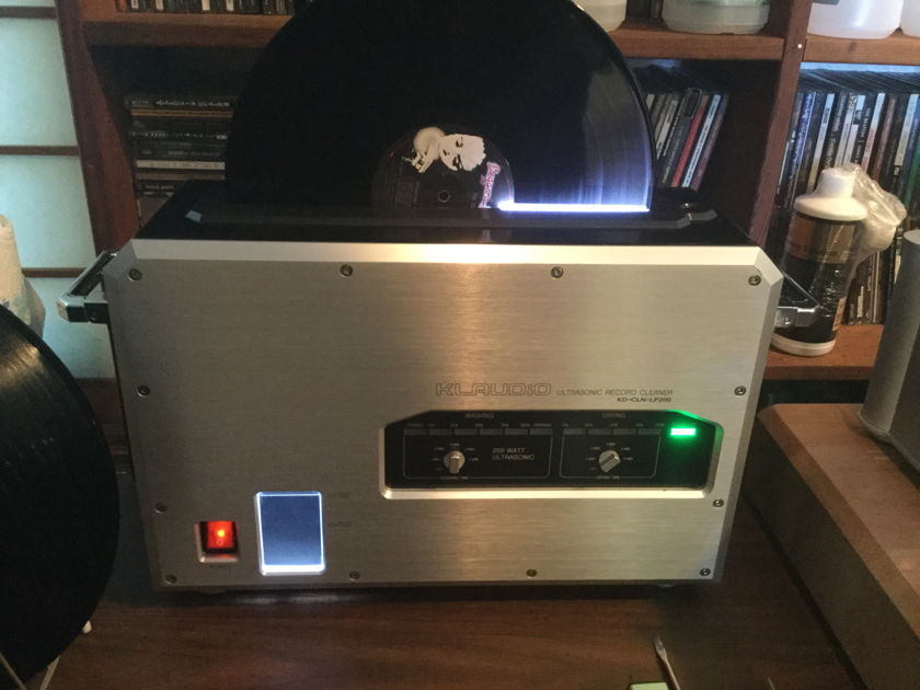 KLAudio LP Vinyl Record Ultrasonic Cleaner with Dryer Like new