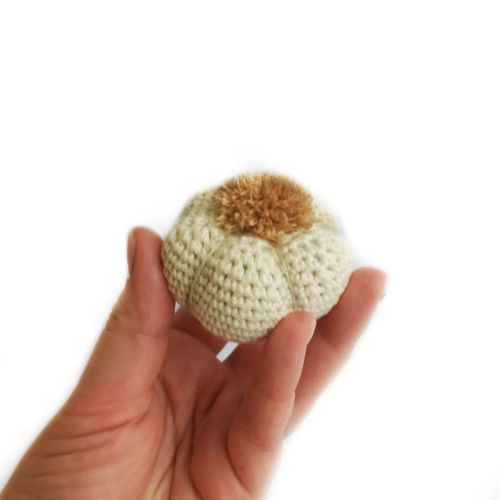 GARLIC crochet pattern PDF - Crochet Play Food Amigurumi Garlic Farmhouse Crochet Vegetables Play Food Pattern Amigurumi Toy Easy Crochet
