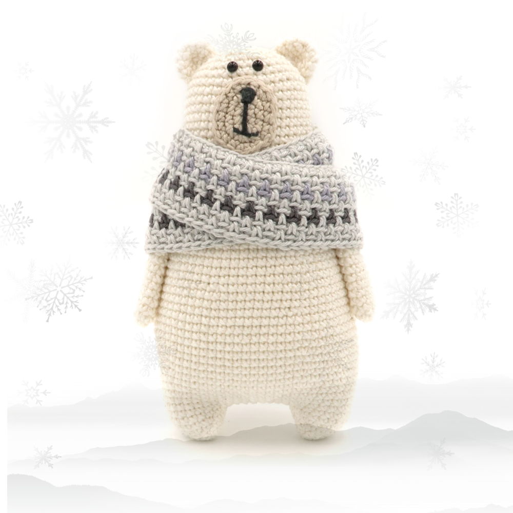 Polar Bear, Crochet Pattern, Amigurumi