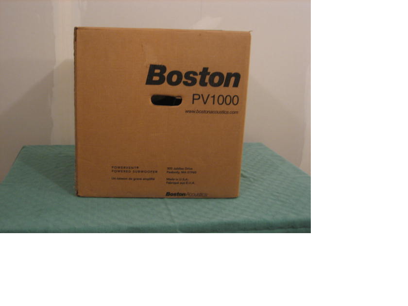 Boston Acoustics PV1000 Subwoofer, New in For Sale Audiogon