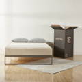 The Keetsa Pillow Plus Mattress in bedroom.