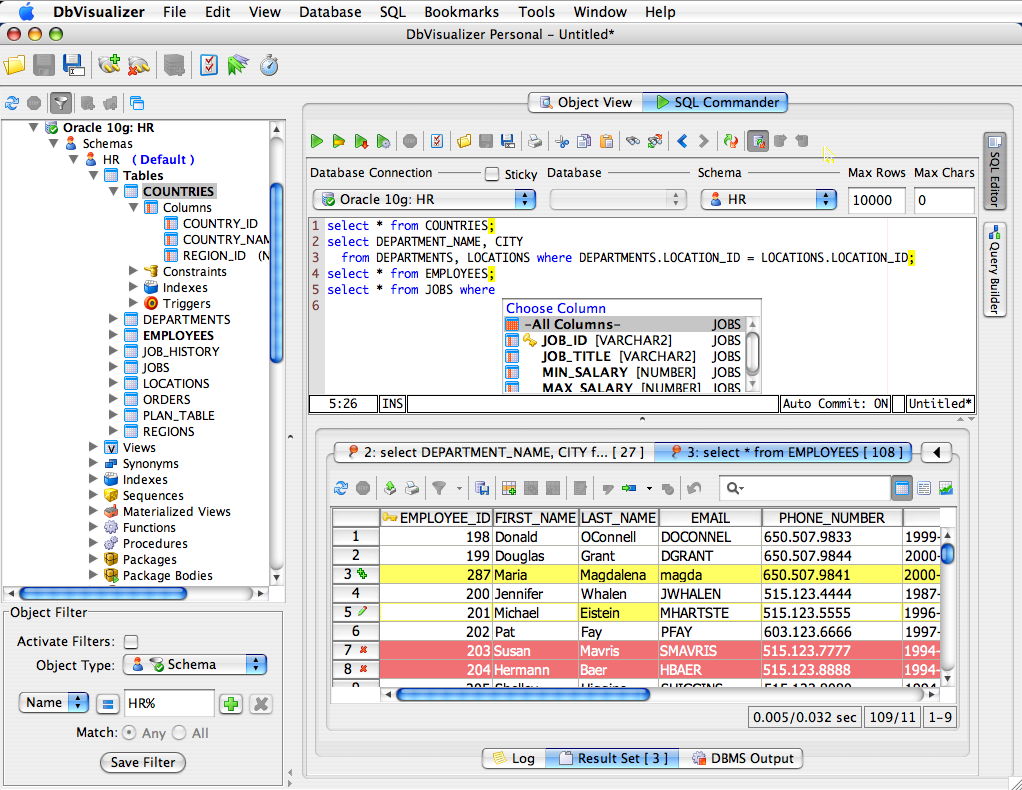 HeidiSQL vs DbVisualizer detailed comparison as of 2023 - Slant