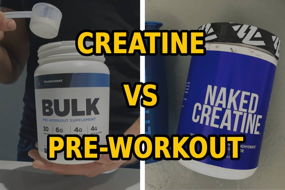 Creatine vs Pre-workout