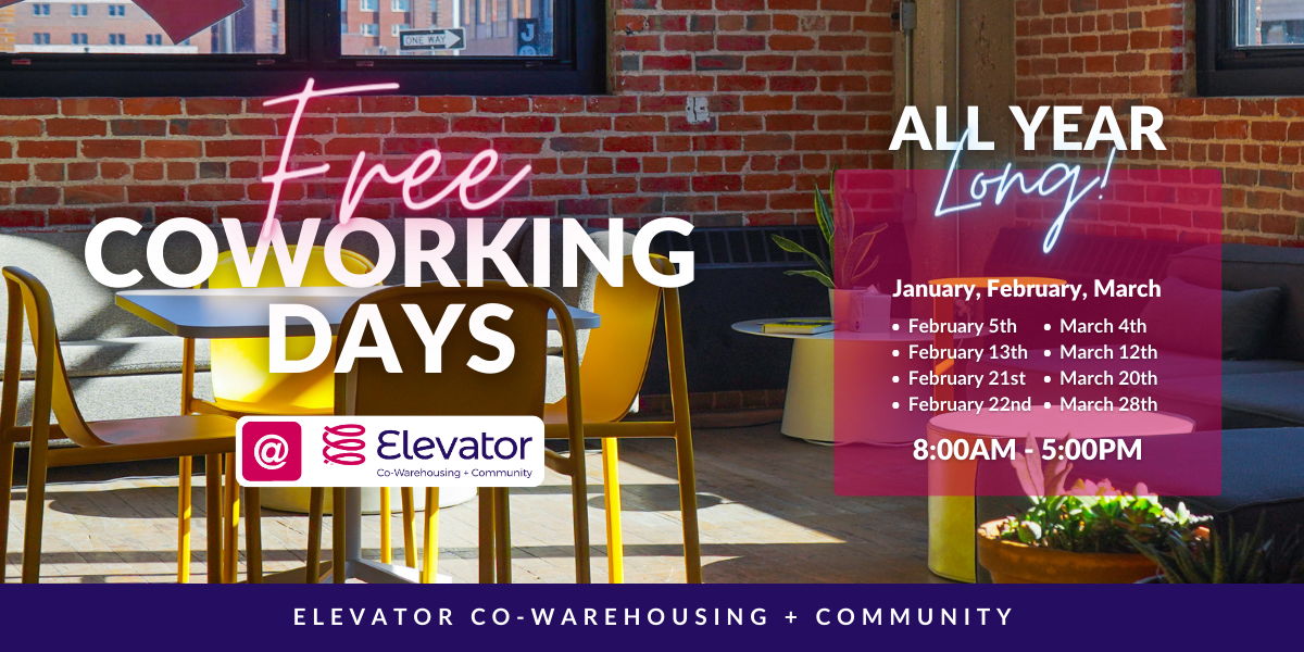 Free Coworking Day @ Elevator promotional image