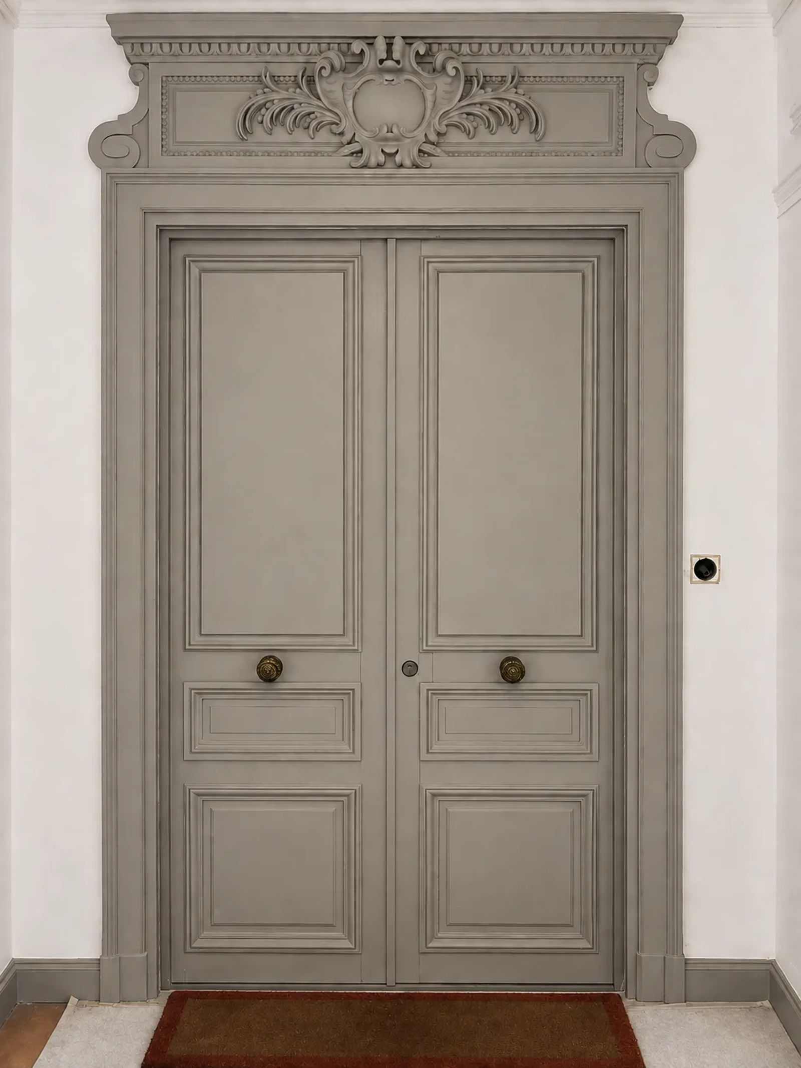 Restauration et blindage d'une porte cochère