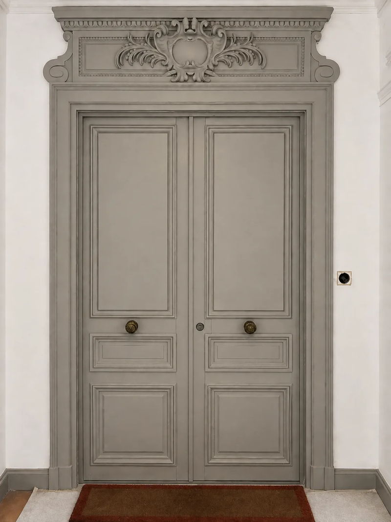 Restauration et blindage d'une porte cochère