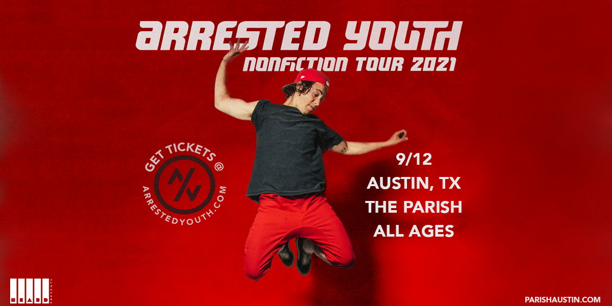 Arrested Youth at The Parish 9/12 promotional image