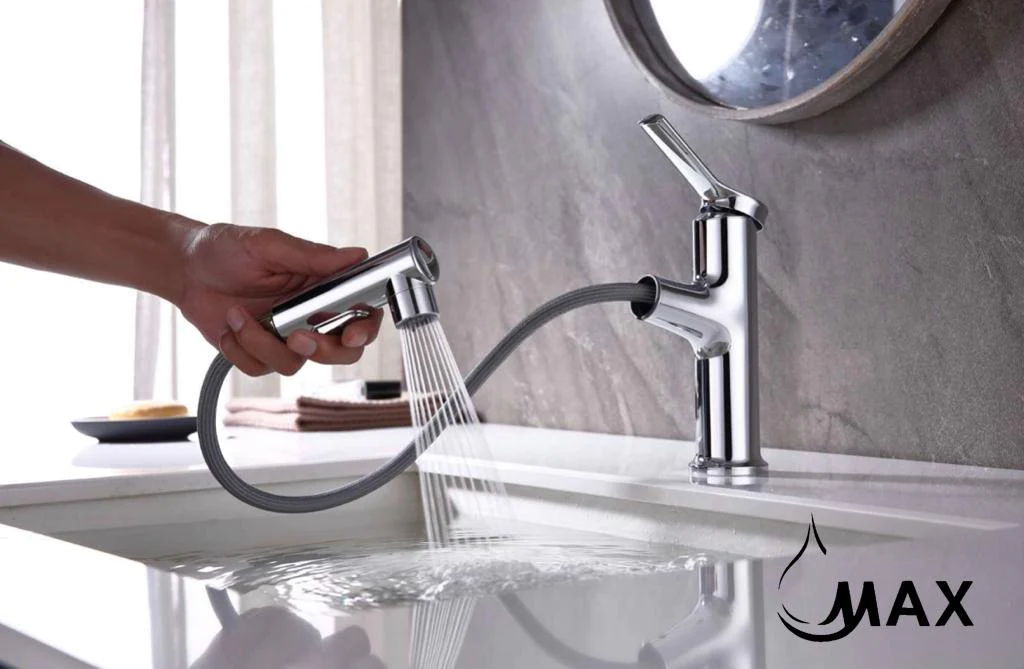 Pull out bathroom faucets by MAX Faucets Canada for flexible and convenient sink use