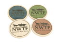 4 Pack Stone Coasters w NWTF Logo