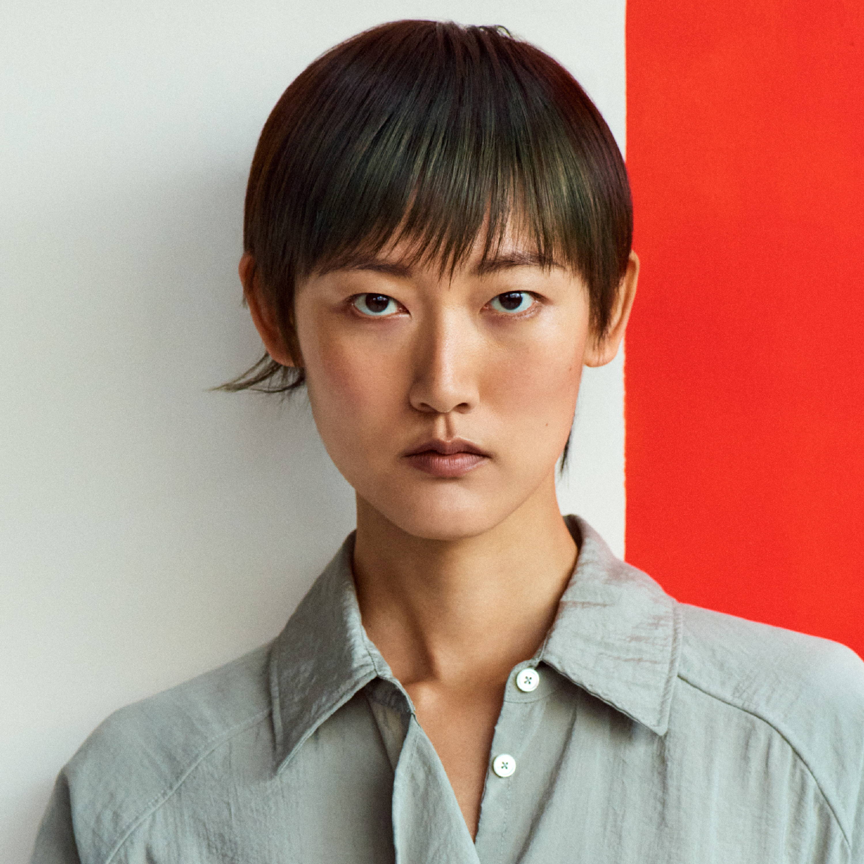 Davines hair model