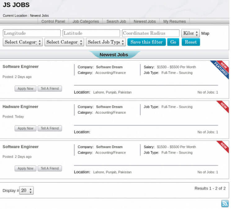 JS Jobs - полезный компонент подбора работы на Joomla