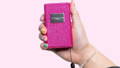 pink rhinestone bedazzled bling stun gun