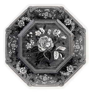 Spode, Heritage Octagonal Plate 9.5 Inch, Botanical