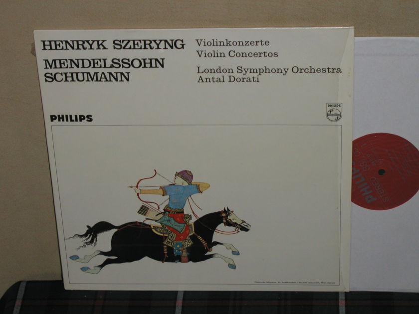 Szeryng/Dorati/LSO - Mendelssohn Violin Cto Philips Import LP 838 LY