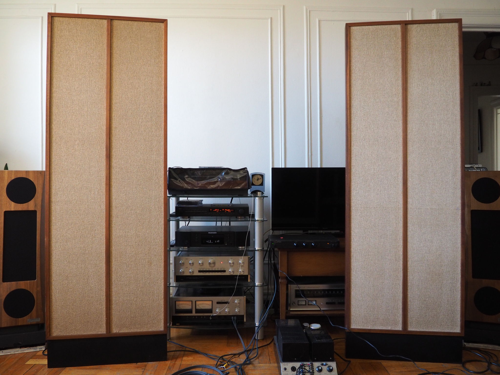 using Janszen zA2.1 as stereo subs with KLH model nines