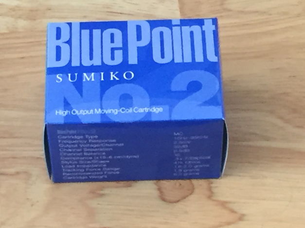 SUMIKO BLUE POINT #2 High Output Moving Coil Cartridge ...