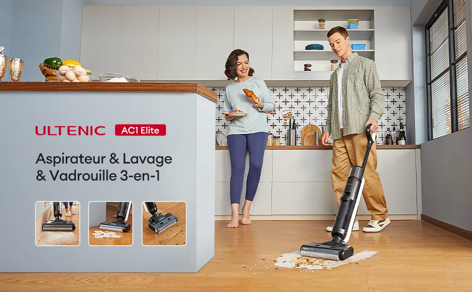 Filtre HEPA De Rechange Pour Aspirateur Robot Ultenic AC1 Elite - 1 Pièce