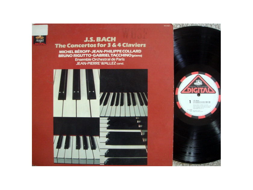 EMI Angel Digital / WALLEZ,  - Bach Conertos for 3 & 4 Pianos, MINT!