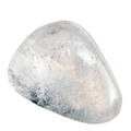 Clear quartz gemstone 