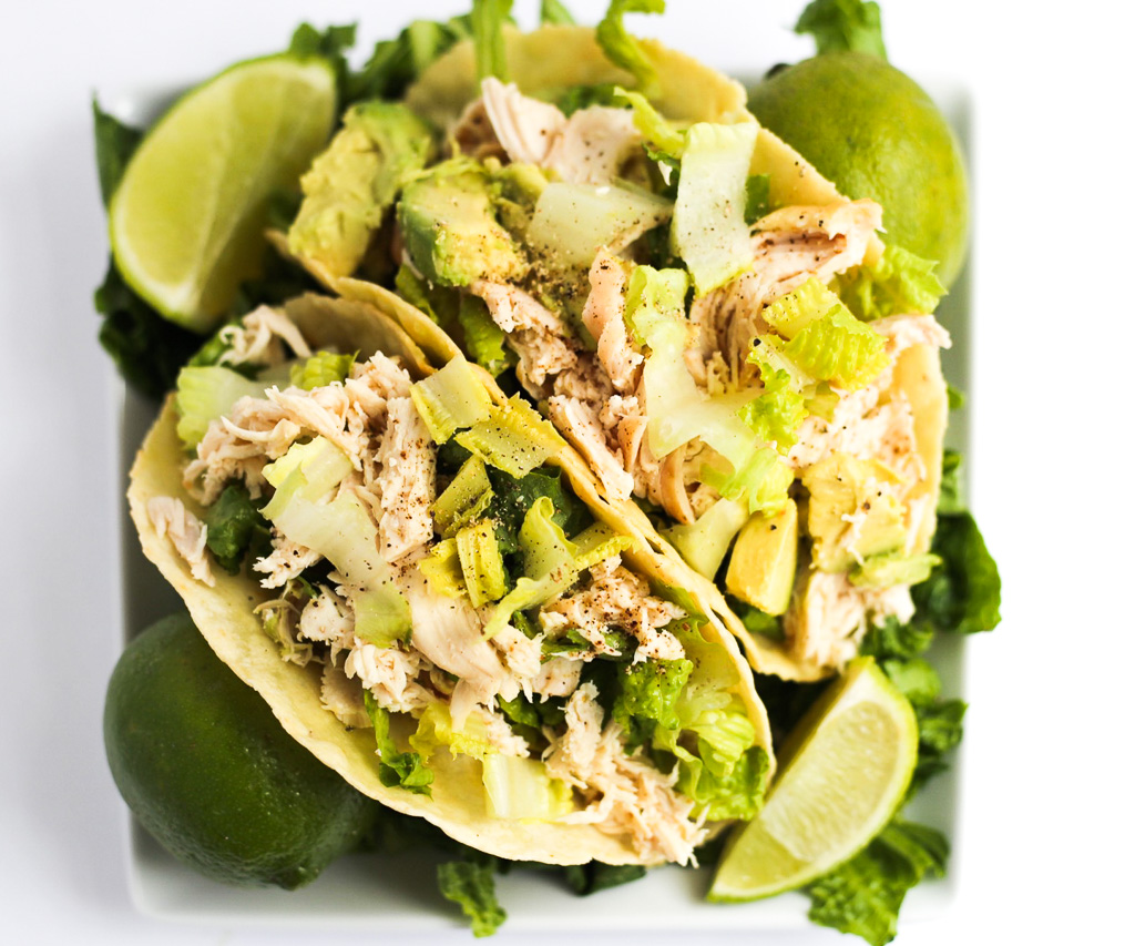 Zesty Low-Carb Chicken Tacos