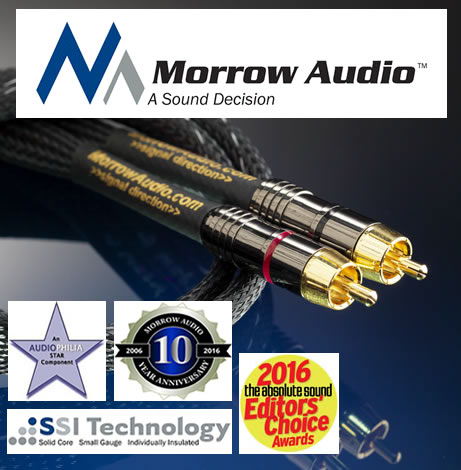 Morrow Audio MA4 GREAT INTERCONNECT!