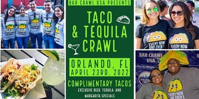 Taco & Tequila Crawl: Orlando promotional image