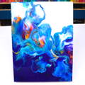 Ocean Art Idea - Paint Pouring Abstract Art with Olga Soby