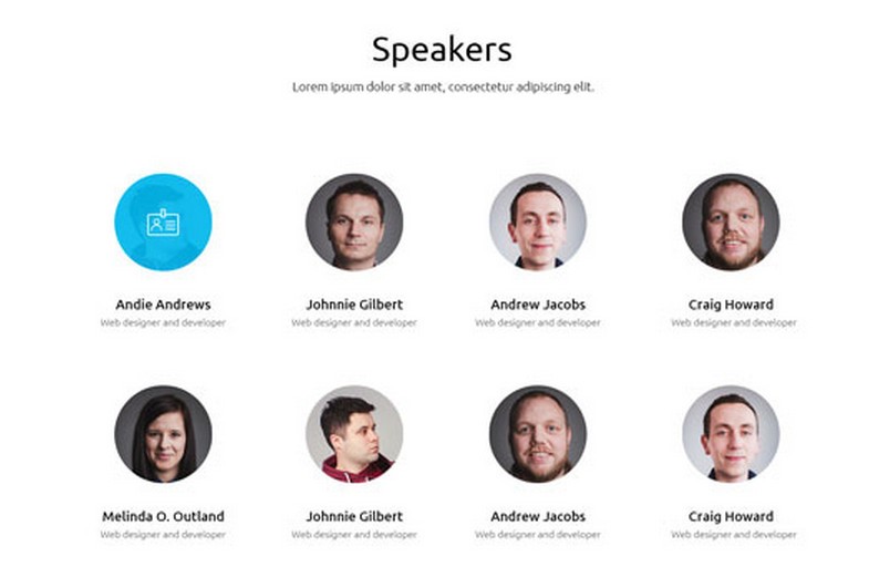 Event Manager - шаблон для CMS Joomla