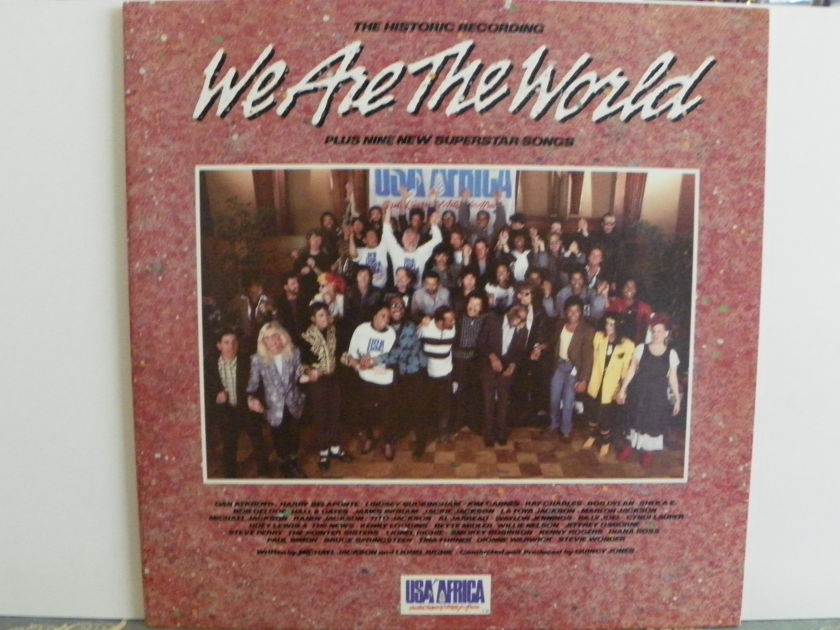 WE ARE THE WORLD - THE HISTORIC RECORDING NM