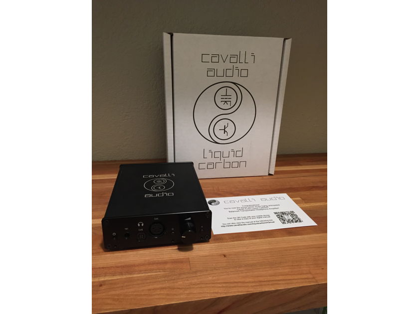Cavalli Liquid Carbon Headphone Amplifier