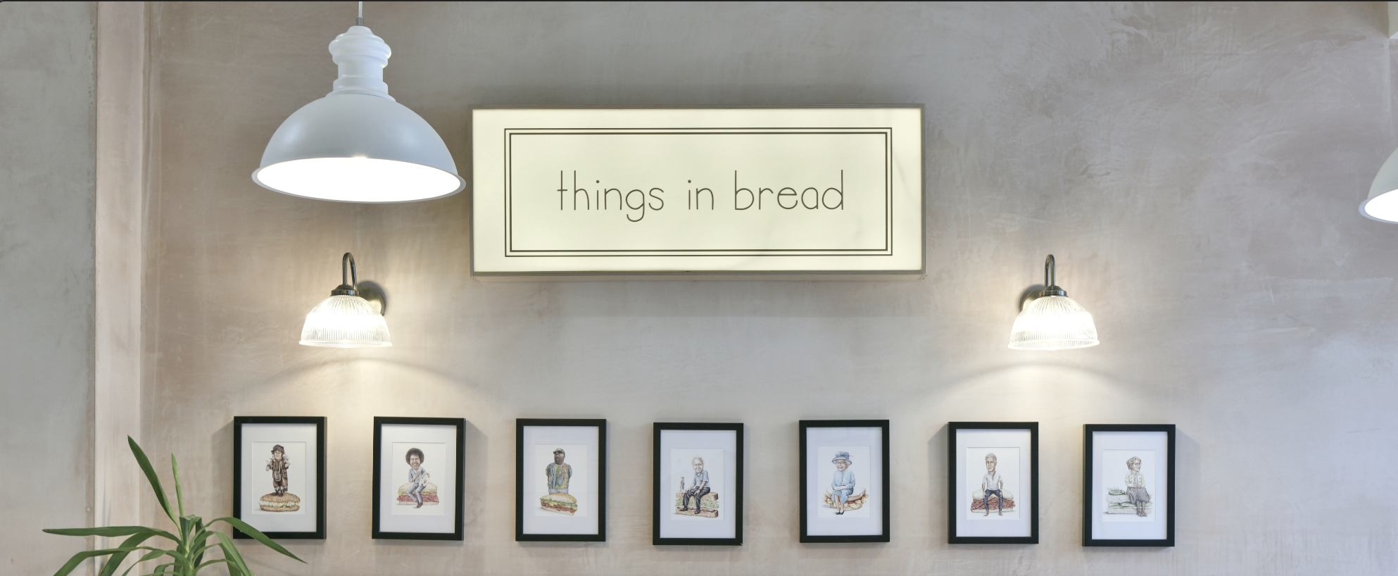 Things in Bread | Menu