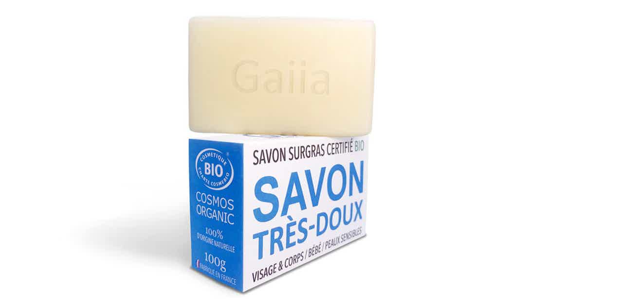 SAVON A FROID SURGRAS BIO / AU CURCUMA / 100G – Gaiia - SAVONNERIE
