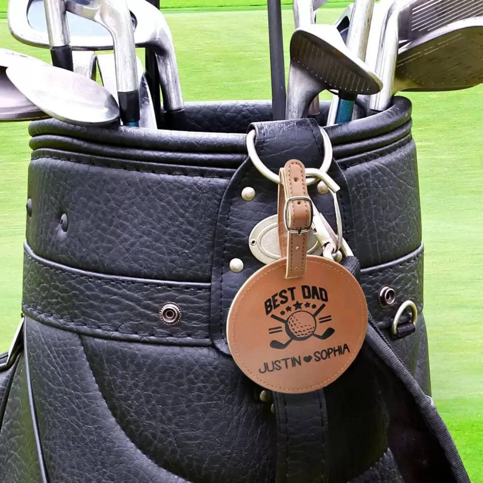 Placas de identificación de bolsas de golf 006