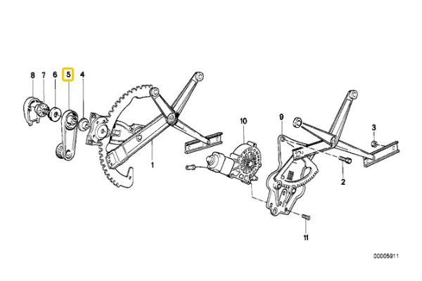 Window Crank Handles 51321904507