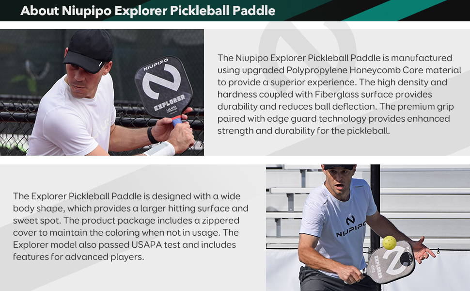 Niopipo Pickball Paddles, the best choice for your pickleball time