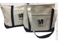 Set of Two Canvas Bags with NWTF Logo