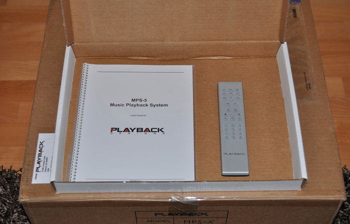 Playback Designs MPS-5 SACD/CD player / DAC and USB-X B...